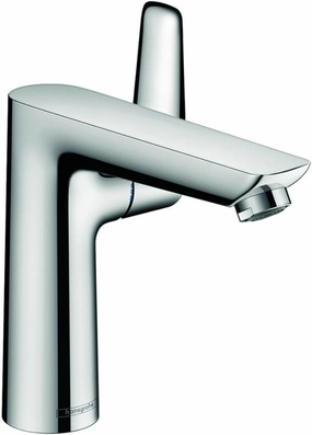 hansgrohe Talis E Modern Premium Easy Clean 1-Handle 1 7-inch Tall Bathroom Sink Faucet in Chrome, 71754001