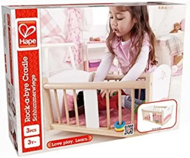 Hape Girl's Rock-a-Bye Cradle