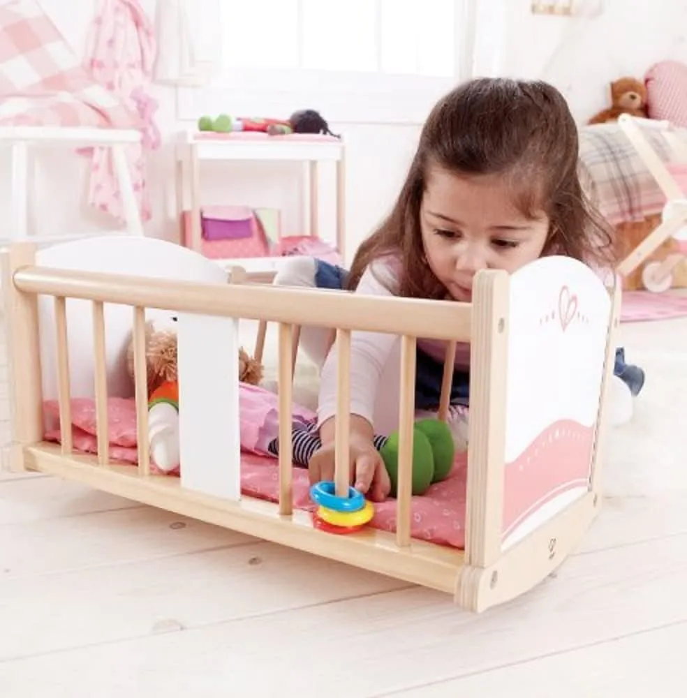 Hape Girl's Rock-a-Bye Cradle