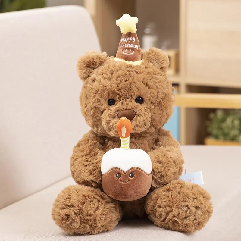 Happy Birthday Teddy Bear Plush Toy
