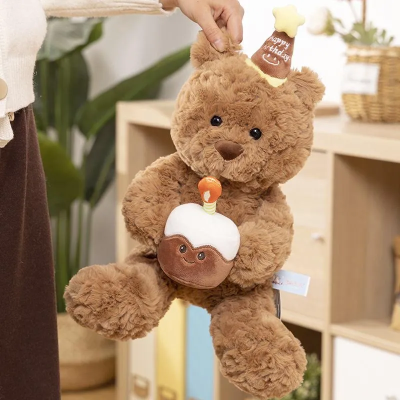 Happy Birthday Teddy Bear Plush Toy