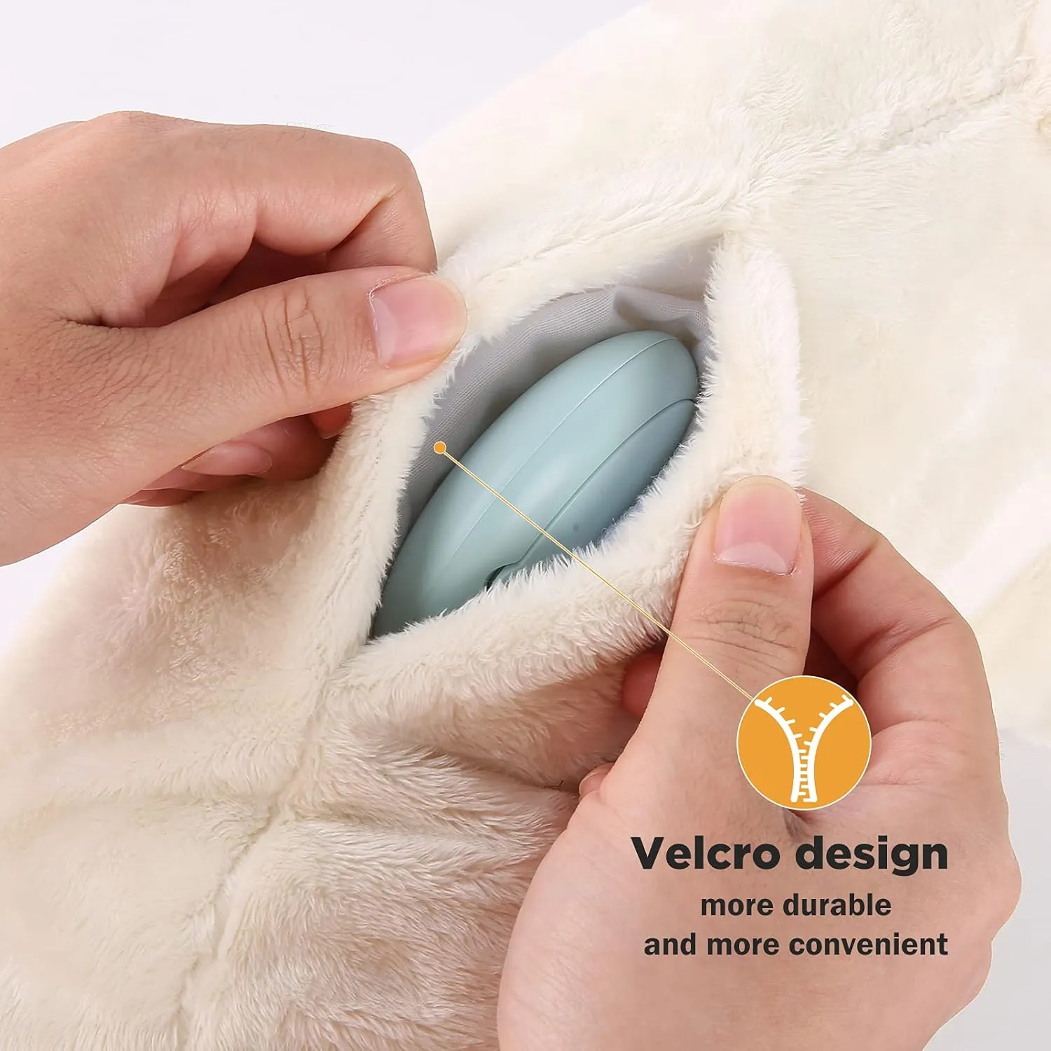 Heartbeat Dog Toy for Puppy- Helps for Dog Anxiety Relief and Calming Aid, Stuffed Animal Anxiety Calming Behavioral Aid Puppy Heartbeat Toy Sleep aid for Dogs Cats Pets