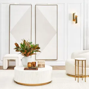 Helix Indoor Wall Light 2Lt in Gold