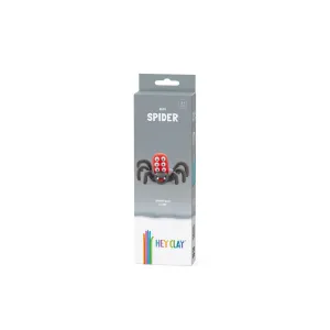 Hey Clay -  Diy Spider Plastic Creative Modelling Air-Dry Clay For Kids 3 Cans-Multicolor