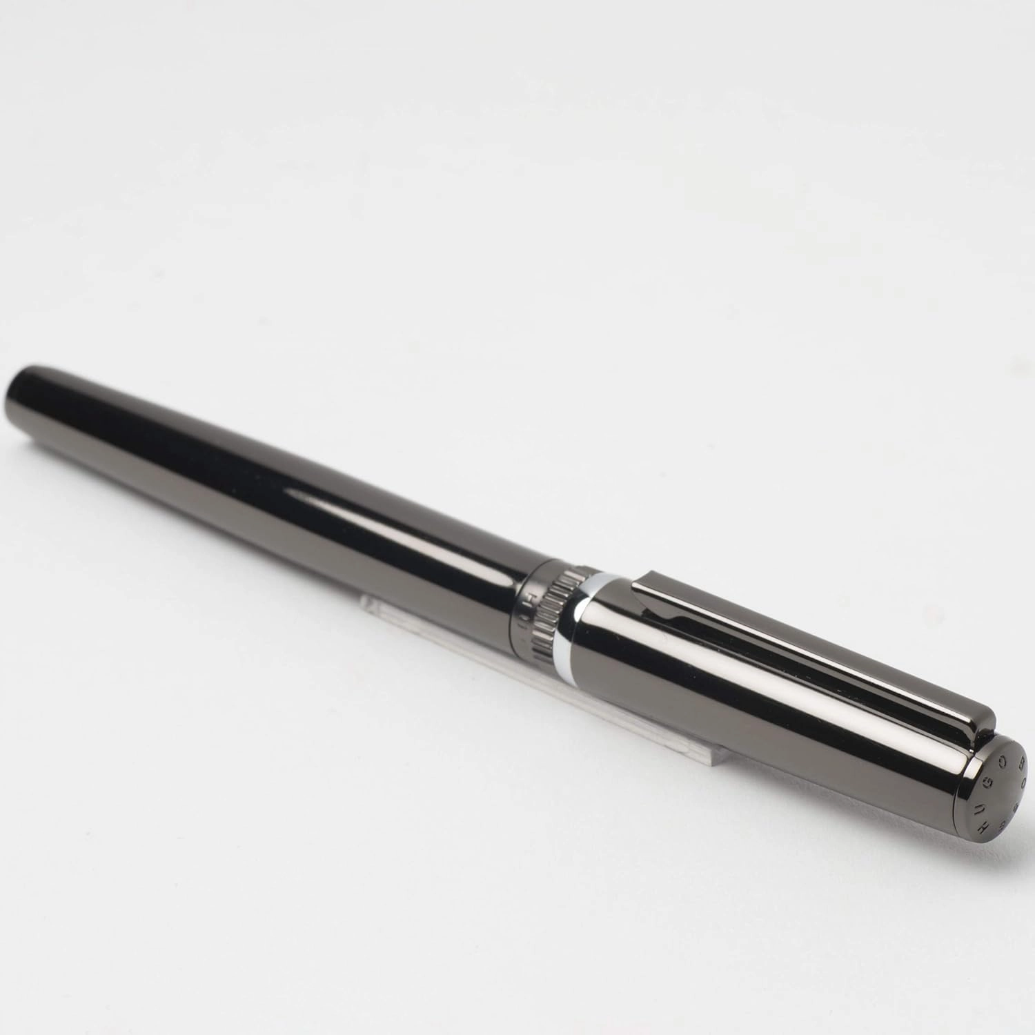 Hugo Boss Rollerball pen Gear Metal Dark Chrome