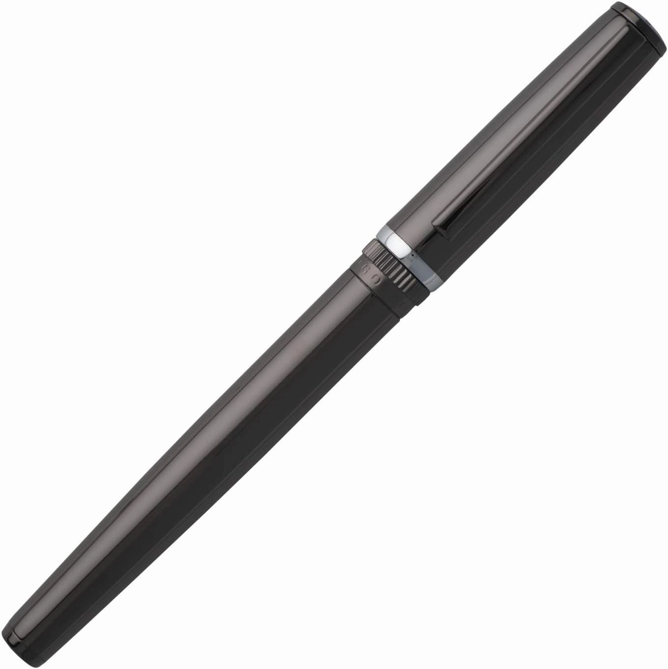 Hugo Boss Rollerball pen Gear Metal Dark Chrome