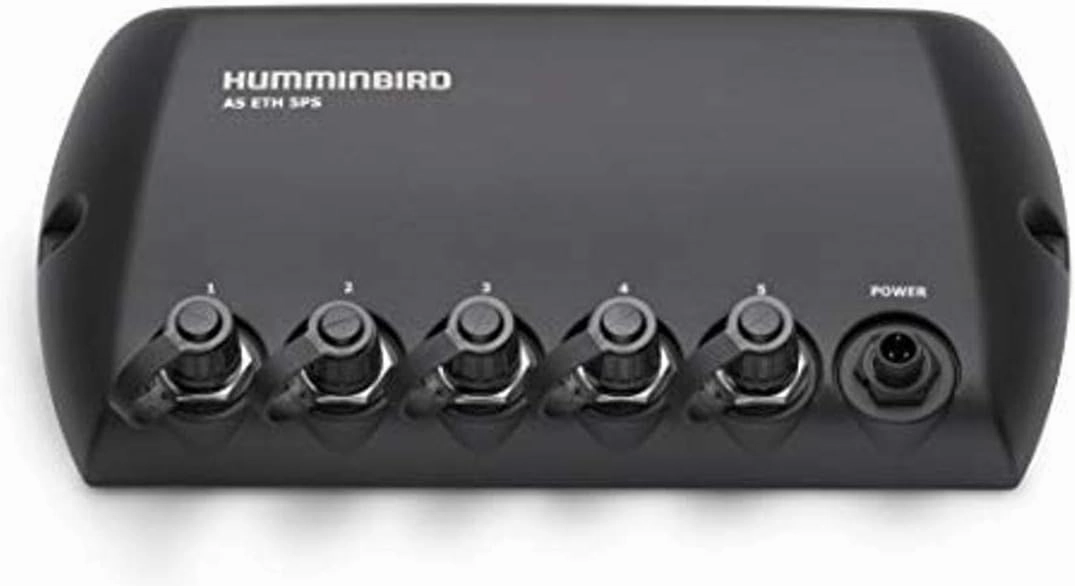 Humminbird 408450-1 5 Port Ethernet Switch , Black