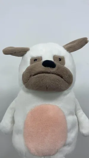IKASA Dog Bulldog Stuffed Animals Plush Toys,15" Cute Plushie Soft Cuddly Fluffy Toy, Gifts for Family Kids Girls