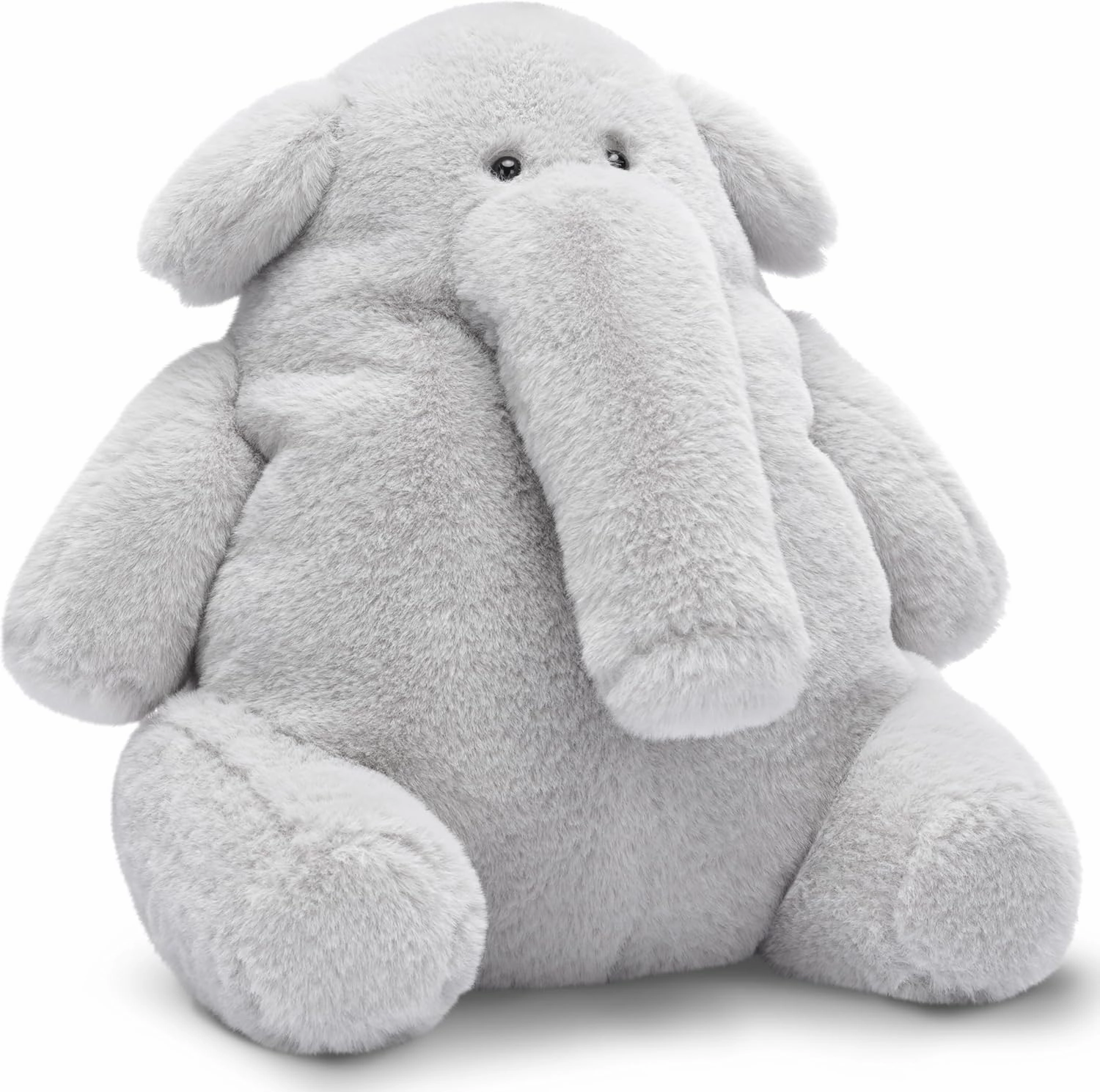 IKASA Elephant Stuffed Animals Plush Toys,10" Cute Plushie Soft Cuddly Plushy Fluffy Toy, Gifts for Family Kids Girls Boys