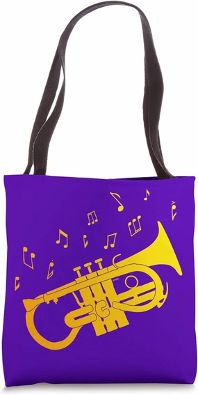 Image For Cornet Player in Brass Band A Soprano Cornet Tote Bag