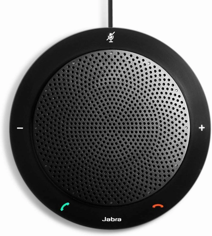Jabra Speak 410 MS Portable Speaker for Music and Calls Black (Renewed)