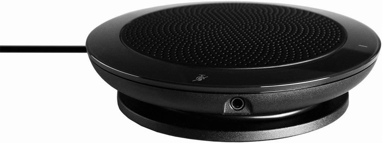 Jabra Speak 410 MS Portable Speaker for Music and Calls Black (Renewed)