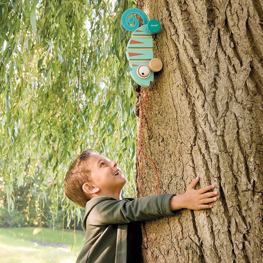 Janod Tropik Chameleon Pull-along Toy