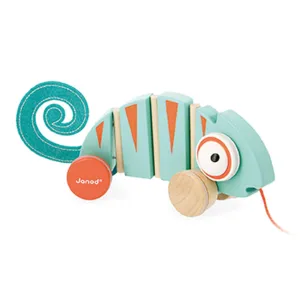 Janod Tropik Chameleon Pull-along Toy