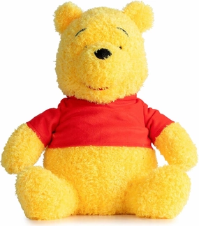 Jay Franco Disney Plush Pillow Buddy - Soft Plushie Stuffed Pillow, 14 Inches, Yellow - Winnie the Pooh