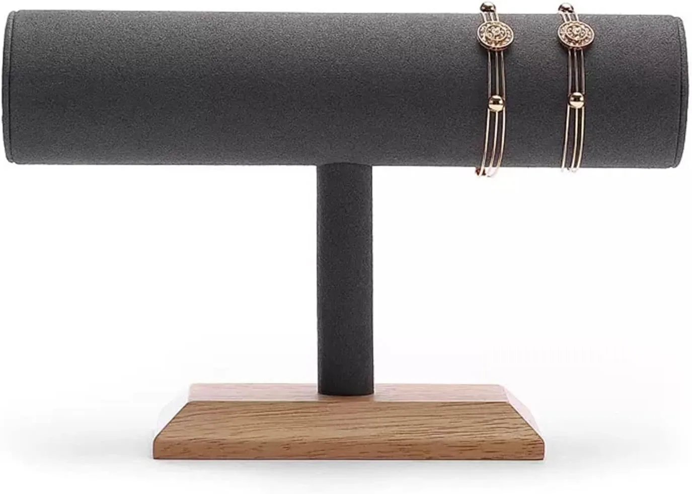 Jewelry Rack T Shape Velvet Jewelry Display Removable Bracelet Holder Jewelry Stand Necklace Stand Jewelry Towers and Watch Holder for Home Organization Jewelry Rack sta
