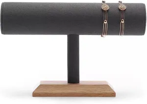 Jewelry Rack T Shape Velvet Jewelry Display Removable Bracelet Holder Jewelry Stand Necklace Stand Jewelry Towers and Watch Holder for Home Organization Jewelry Rack sta