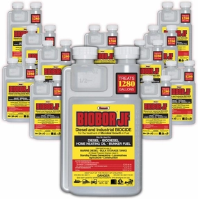 JF Diesel Fuel Additive: Highly Effective Fuel Biocide Supplement, Prevents Corrosion of Fuel Tanks, Increases Lubricity, Dual Phase Chemistry | 1 Gallon, 4-Pack, (BBJUG04US)