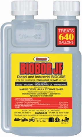 JF Diesel Fuel Additive: Highly Effective Fuel Biocide Supplement, Prevents Corrosion of Fuel Tanks, Increases Lubricity, Dual Phase Chemistry | 8 Ounce, (BB08EZ01US)