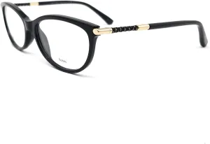 Jimmy Choo - JIMMY CHOO 154, Geometric, acetate, women, SHINY BLACK(29A), 53/16/135