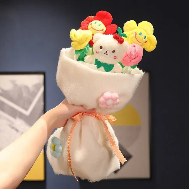 Kawaii  Cartoon Flower Bouquet Gift
