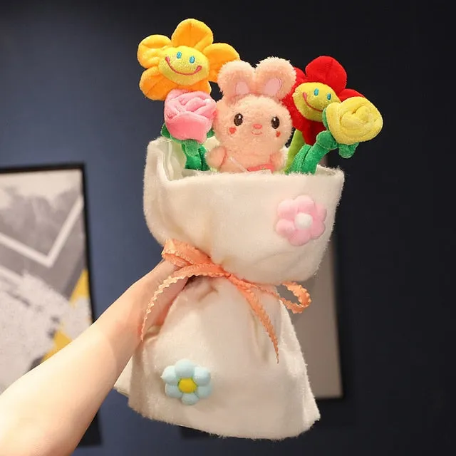 Kawaii  Cartoon Flower Bouquet Gift