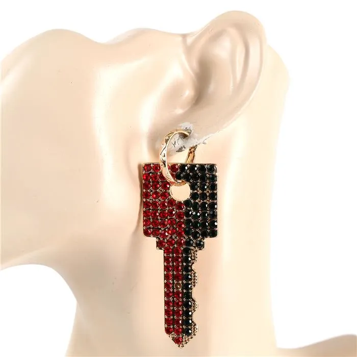 Key Shape Earring