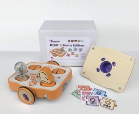 KIBO 15 Home Edition - The Screen-Free STEAM Robot Kit for Kids 4–7 – Give The Gift of Playful Creative Coding - Bring Your Child’s Imagination to Life with Educational Robot Toy