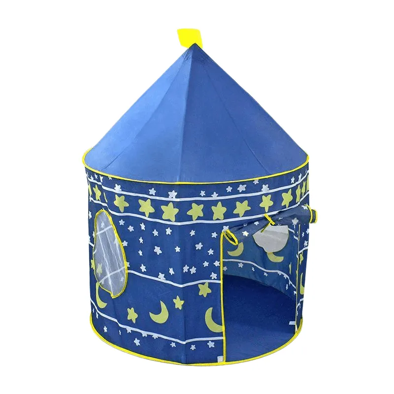 Kids Playhouse Play tent Pop Up Castle Princess Indoor Outdoor Girls Boys Gift