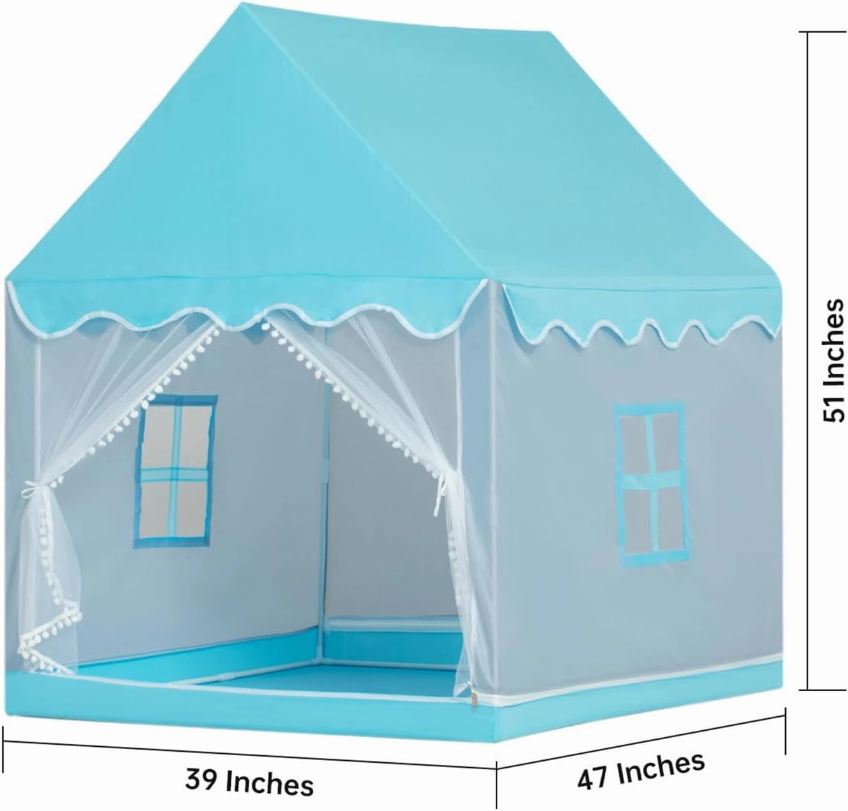 Kids' Play Tents Children's Tent Small Castle Boy's Gift Indoor and Outdoor Toy Game House Children's Day・Birthday Celebration・Garden Celebration Suitable for Ball Pool House