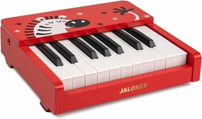 Kids Piano Keyboard, 18 Keys Digital Piano for Kids, Mini Music Educational Instrument Toy, Wood Toy for Toddlers Girls Boys