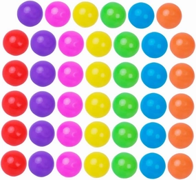 Kisangel 100Pcs Ocean Balls for Pits Balls for Party Games and Playtime Activities for Tents Pools and Playhouses