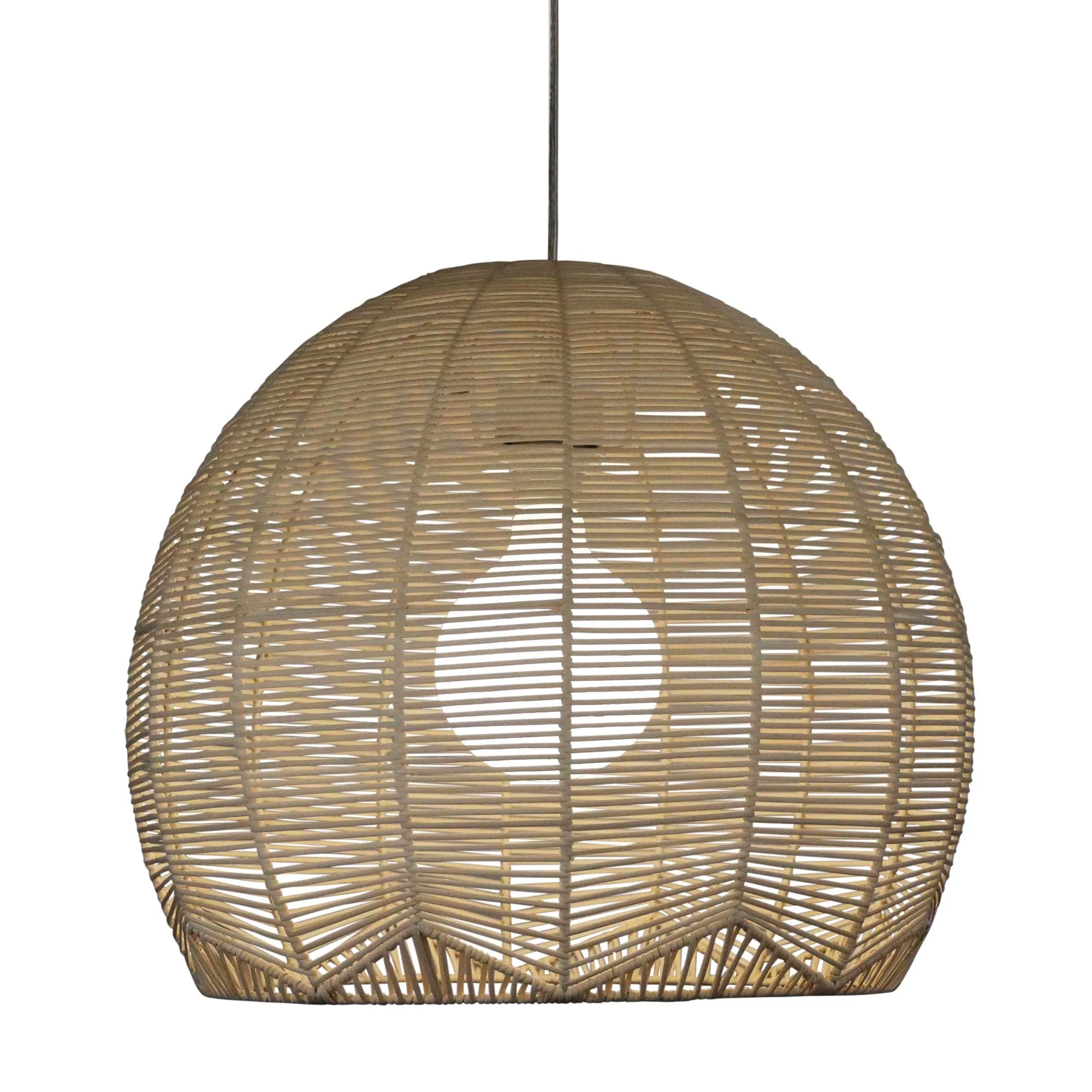 KOGA 48 Natural Cane Woven Rattan Pendant (Shade Only)