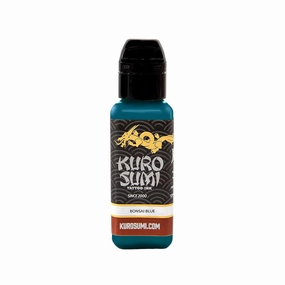 Kuro Sumi Bonzai Blue, Vegan Friendly, Professional Ink 1.5oz