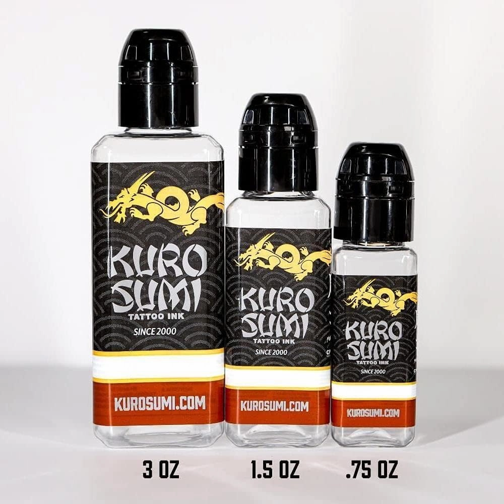 Kuro Sumi Green Apple Blossom, Vegan Friendly, Professional Ink 1.5oz