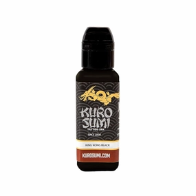 Kuro Sumi King Kong Black, Vegan Friendly, Professional Ink 1.5oz