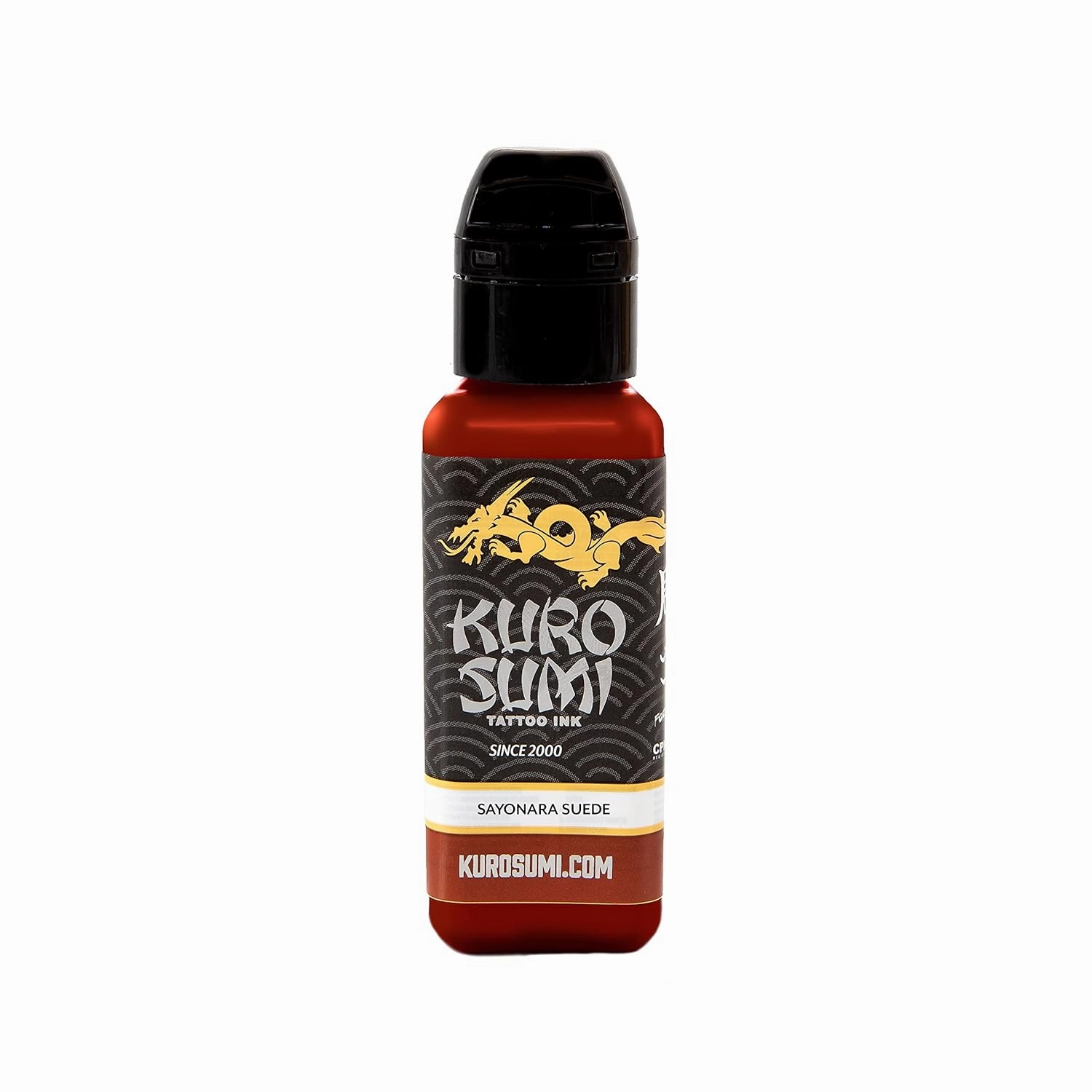 Kuro Sumi Sayonara Suede, Vegan Friendly, Professional Ink 1.5oz