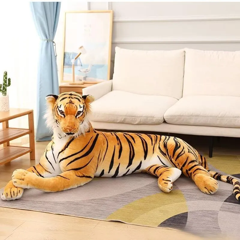Large Stuffed Tiger Plush Toy- Giant Tiger Stuffed Animal -Big Plush Toy (40 Inches,Excluding Tail)