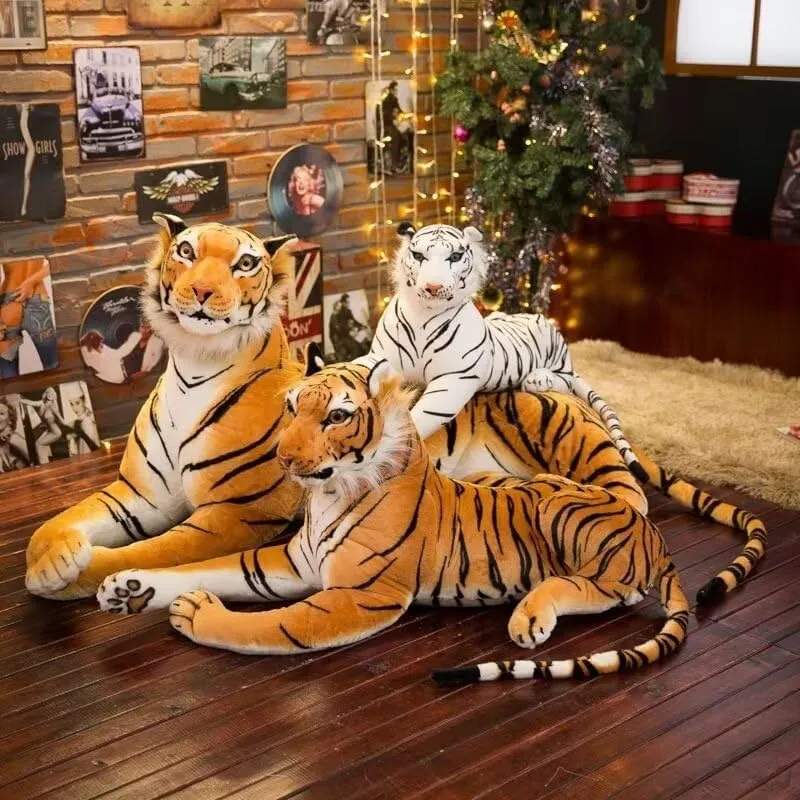 Large Stuffed Tiger Plush Toy- Giant Tiger Stuffed Animal -Big Plush Toy (40 Inches,Excluding Tail)