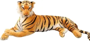 Large Stuffed Tiger Plush Toy- Giant Tiger Stuffed Animal -Big Plush Toy (40 Inches,Excluding Tail)