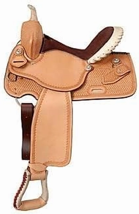 Leather Barrel Racing Western Horse Saddle Handmade Premium Horseback Comfort Riding Trail Equestrian Tooled Carved Horse Sdadles for Horse Riding Size: 10"-18" inches Seat, MOB303