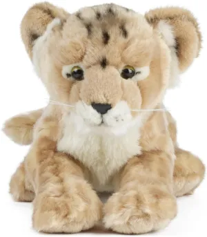Living Nature Lion Cub Stuffed Animal | Fluffy Animal | Soft Toy Gift for Kids | 6 inches