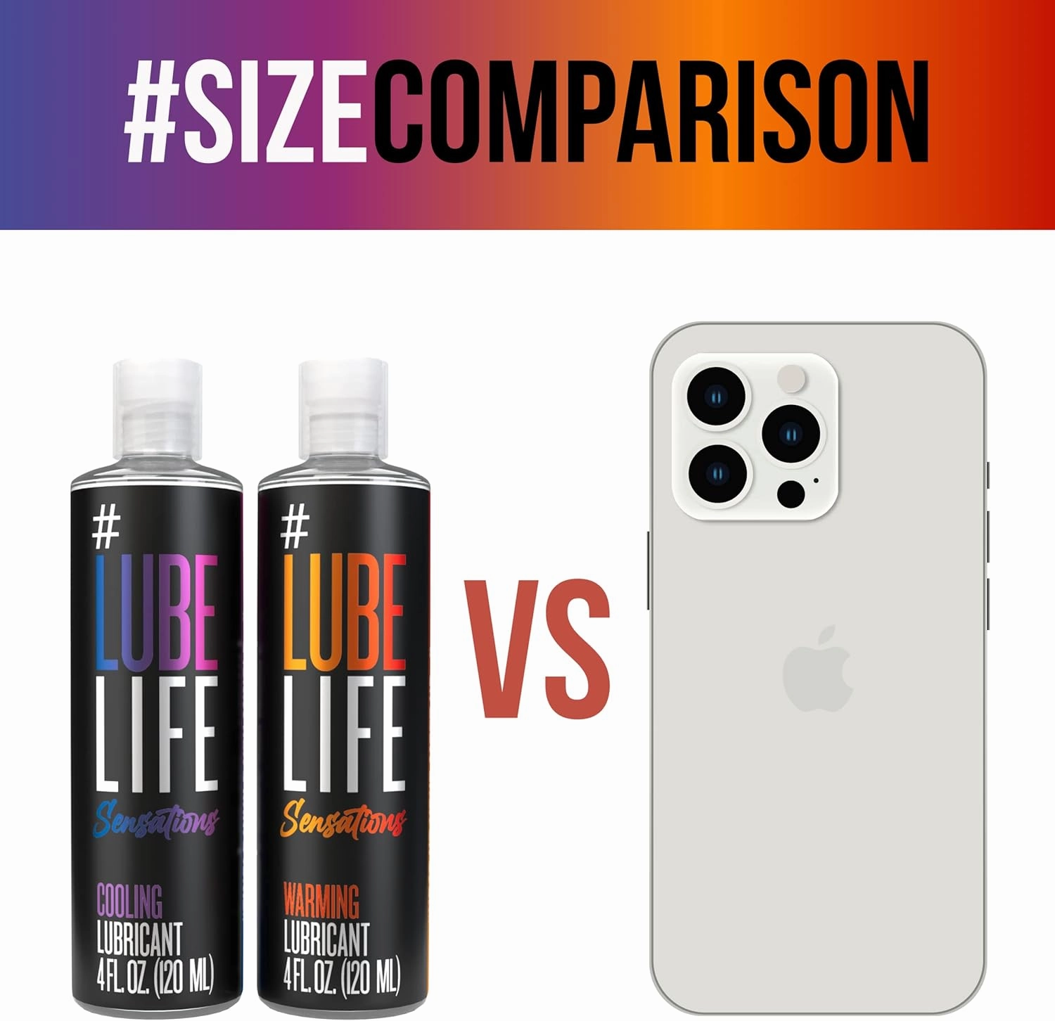 Lube Life Sensations Pleasure Kit Water Based Cooling & Warming Personal Lubricant, for a Tingling and Invigorating Intimate Experience, Lube for Men, Women & Couples, 4Fl Oz (Pack of 2)