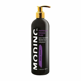 Luxury Body Wash Australian Kakadu Plum Formula, Super Fruit Extracts Blended Rich in Vitamins and Antioxidants, Vegan, Cruelty Free, Pump, 11.5 Ounces