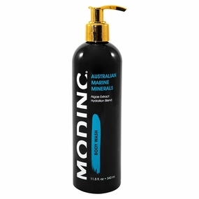 Luxury Body Wash Australian Marine Minerals Formula, Algae Extract Hydration Blend, Vegan, Cruelty Free, Pump, 11.5 Ounces