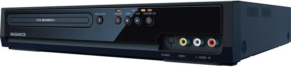 Magnavox ZC320MW8B Progressive Scan DVD±RW Recorder w/Line-in Recording