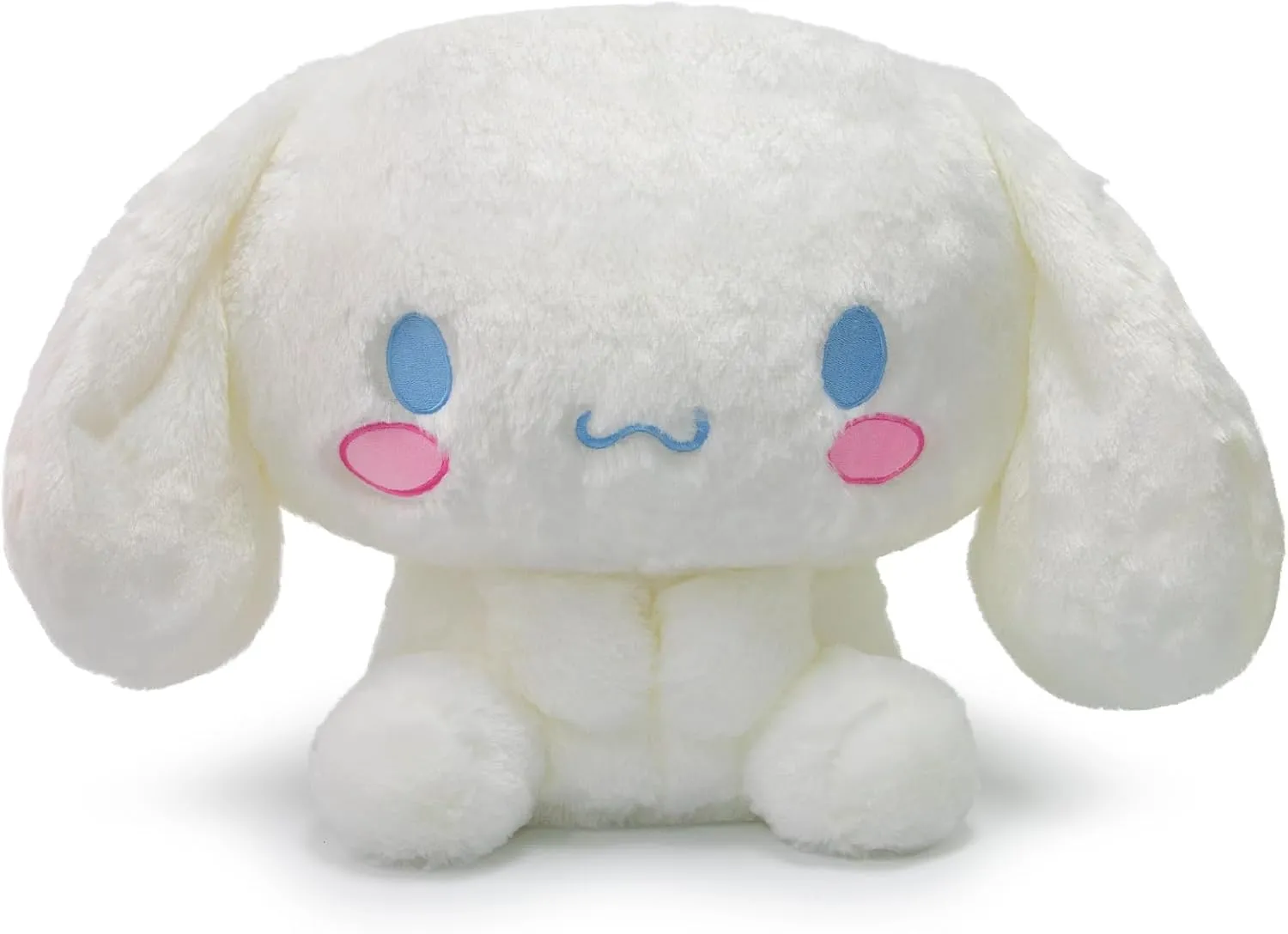 Maikerry 17 in Plush Toys, Kawaii Anime Dog Stuffed Animals Pillow Accessories, Giant Cartoon Plush Figure Toy for Girls Fans Birthday Party Present (Happy)