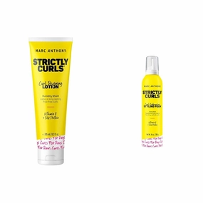 Marc Anthony Strictly Curls Curl Defining Lotion & Enhancing Styling Foam