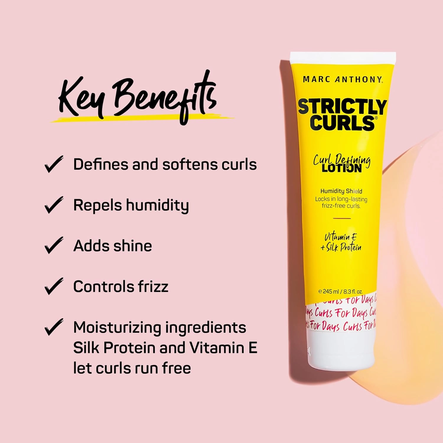 Marc Anthony Strictly Curls Curl Defining Lotion & Enhancing Styling Foam