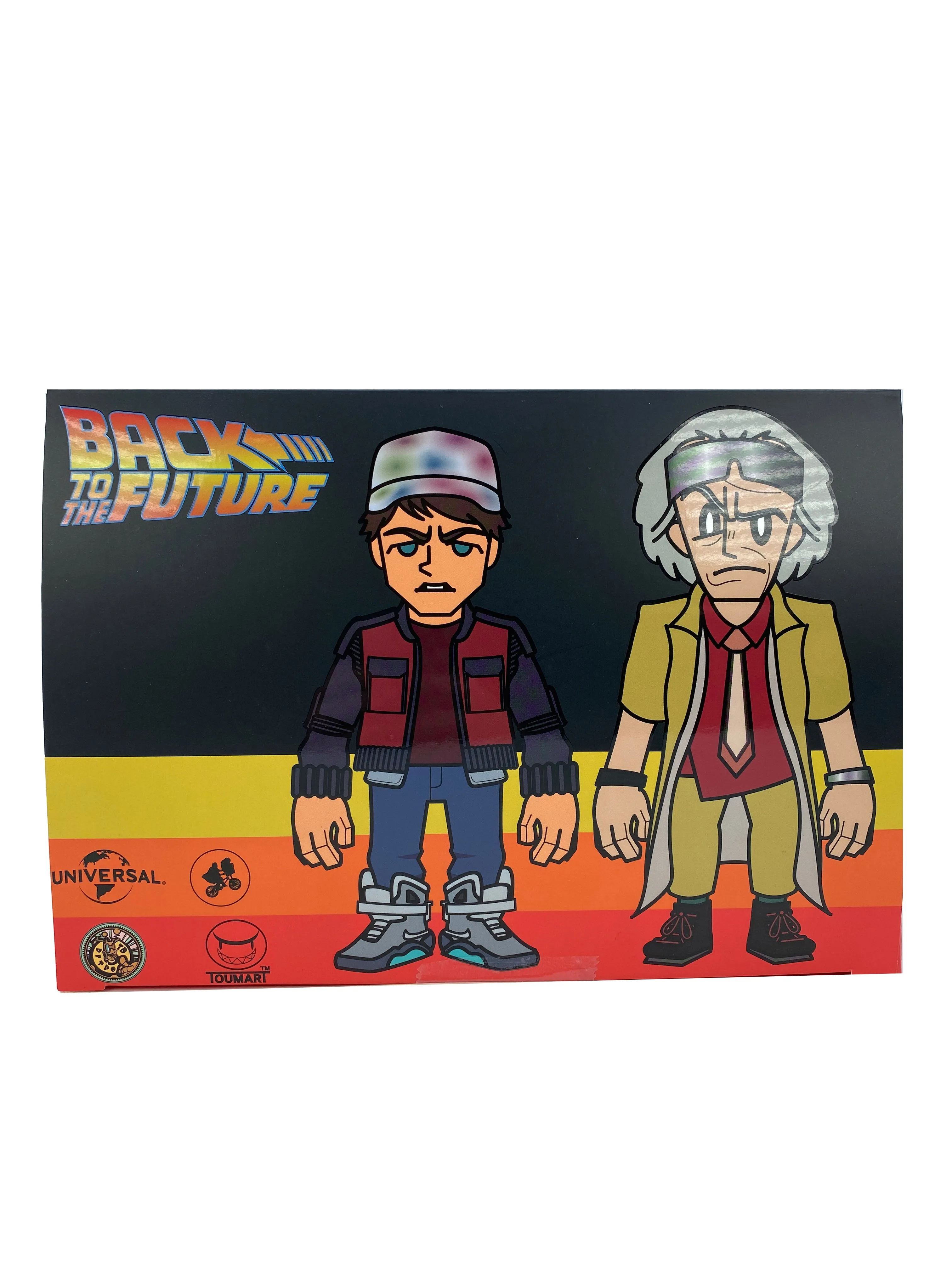 Marty and Doc Vinyl Art Toy Set by 3DRetro x Touma